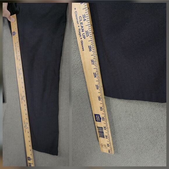 Lululemon ABC Pant 34x30 Men Slim Fit Black 5704s Performance Stretch Zip Pocket - Picture 6 of 13